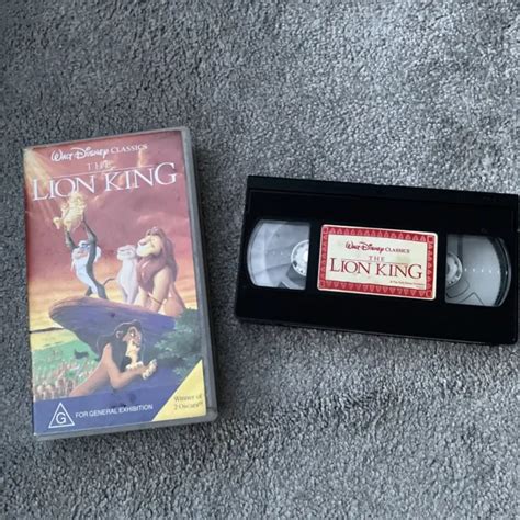 THE LION KING Walt Disney VHS Video Tape Rare Copy 9 99 PicClick UK