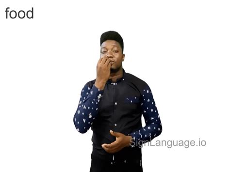 Food In ASL Example 2 American Sign Language