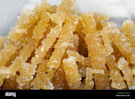 Sugar crystals for sale at market, Samarkand, Uzbekistan. Navvat Stock ...