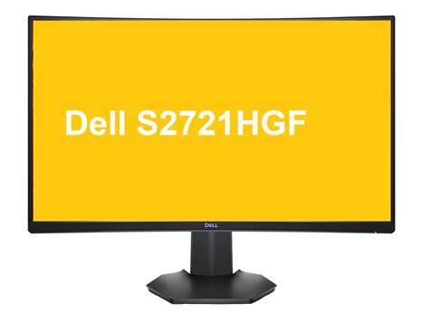 Dell S2721HGF curved gaming monitor - TEST and REVIEW