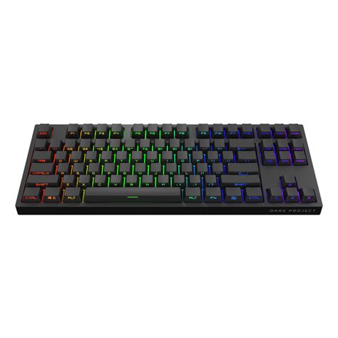 Keyboards :: KD87A Black Gateron Opt. Red
