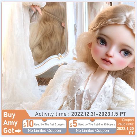 Amy Bjd Doll Nude Doll Surprise High Quality Dolls Anime Big Head Baby Dolls Shopee