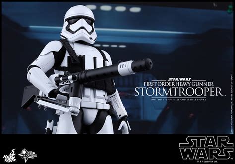 Hot Toys MMS 星際大戰七部曲原力覺醒高階重裝帝國暴風兵 比例 First Order Heavy Gunner Stormtrooper