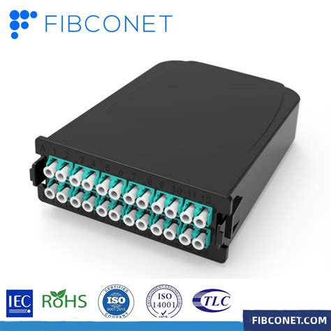 Fiber Optic MPO 1U 12 144 Cores Cassette Module Fibconet Communicate