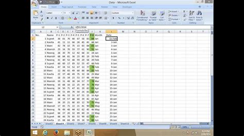 Excel Conditional Formatting In Excel 2007 Youtube