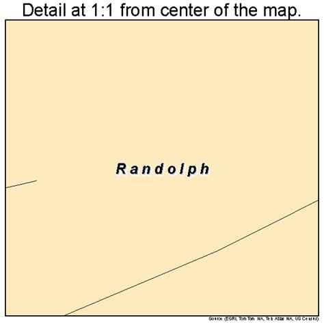 Randolph Missouri Street Map 2960590