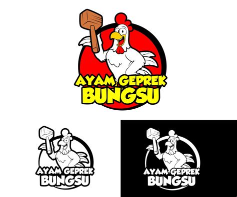 Detail Desain Logo Ayam Geprek Koleksi Nomer 25
