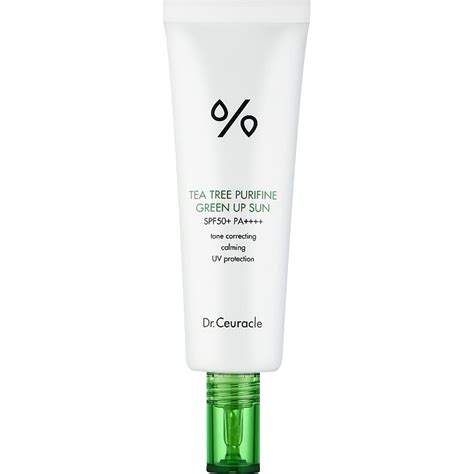 Dr.Ceuracle, Tea Tree Purifine Green Up Sun, SPF 50+, 50 ml