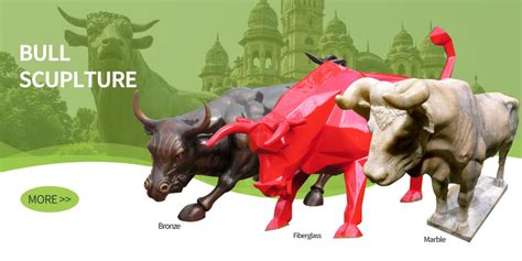 Bull Sculpture | Animal Sculptures | The Wall Street Bull Statue