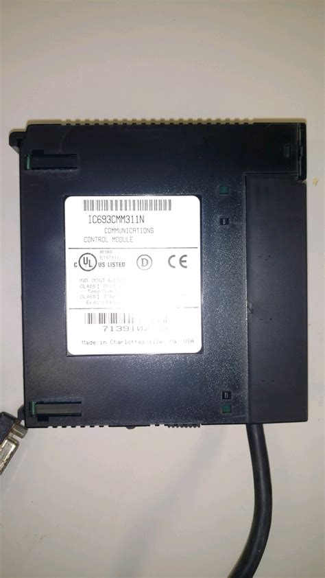 Ge Fanuc Ic Cmm N Communications Control Module Series Used