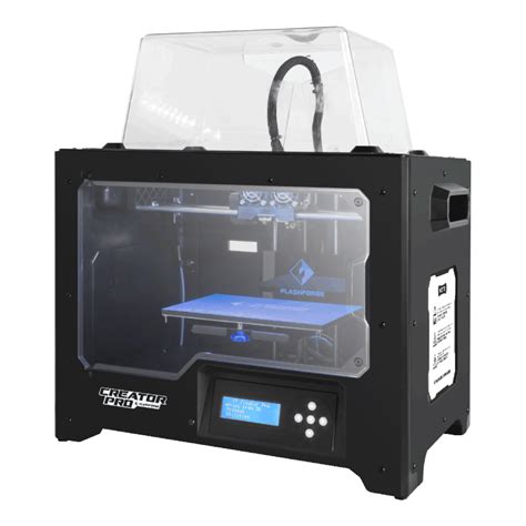 Flashforge Creator Pro D Printer Med Printhoveder X X