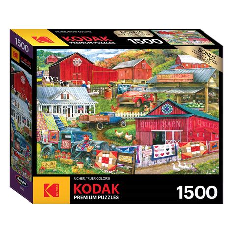 Country Compilation 1500 Pieces Kodak Puzzle Warehouse