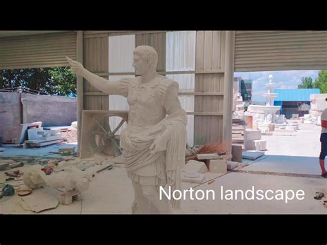 Custom Hand Carved Greek Figure Sculpture Large Marble Naked Man Statue