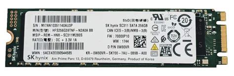 Dysk SSD SATA SK Hynix SC311 256 GB M 2 sprzęt poleasingowy i