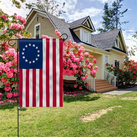 USA Betsy Ross Garden Flag 18 x 12.5 Inch - Anley Flags