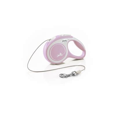 Поводок-рулетка Flexi New Comfort XS трос 3m/8кг сиреневый 42700 ...