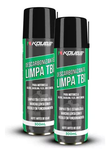 Kit 2 Descarbonizante Koube Limpa Tbi Corpo Borboleta MercadoLivre