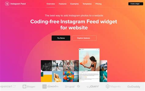 Best Free Instagram Feed Widgets For Your Websites In