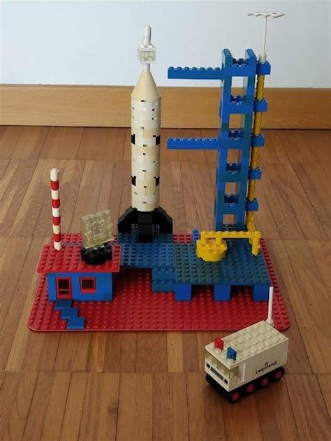 Lego Legoland 358 1 Lego Rocket Base Spazio 1970 1980