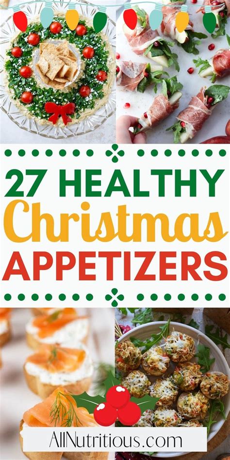 Healthy Christmas Appetizer Recipes For A Nutritious Holiday Feast