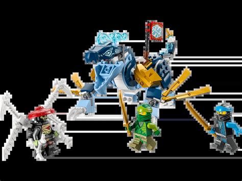 LEGO NINJAGO Nyas Water Dragon EVO Set 71800 SetDB