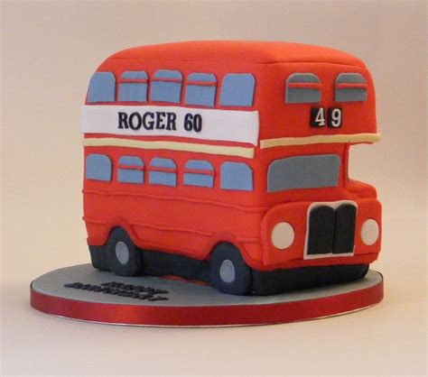 Double Decker Bus Cake