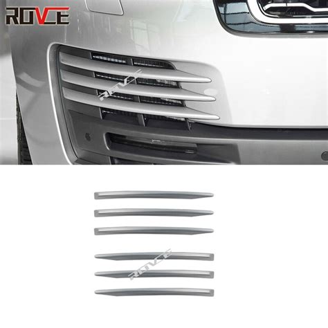 ROVCE Fog Light Trims Door Shark Grills For Land Rover Range Rover