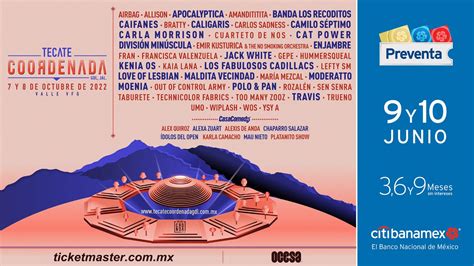 Tecate Coordenada 2022 - UrBeat.com