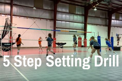 5 Step Setting Drill Junior Volleyball Association