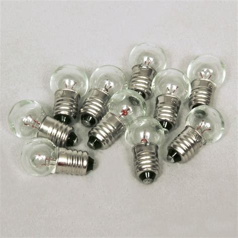 Miniature Lamps, 6.3 V, 0.5 A, Pack of 10 | Carolina Biological Supply