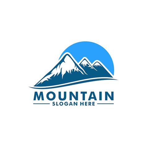 Premium Vector Mountain Logo Design Vector Template