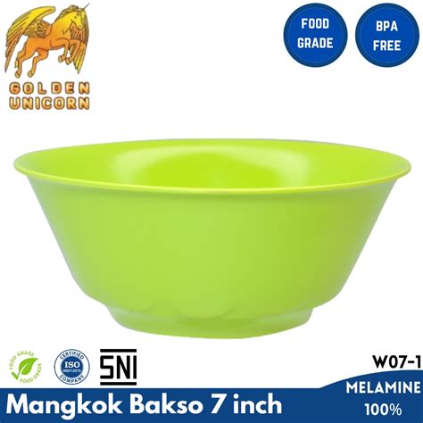 Jual Mangkok Baso Melamin Inch Golden Unicorn Melamine Mangkuk