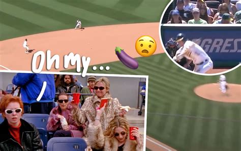 Did Someone Have Sex In The Stands At The Oakland A S Game Perez Hilton