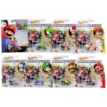 Mattel Hot Weels Mario kart angličák GBG od Kč Heureka cz