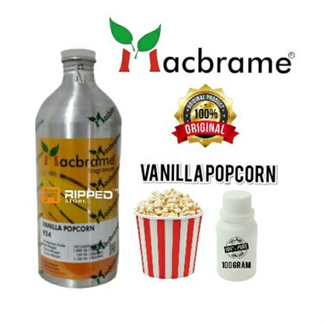 Jual Ml Bibit Parfum Murni Vanilla Popcorn Macbrame Original