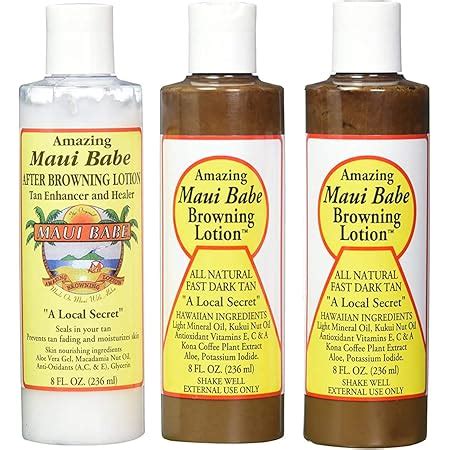 Maui Babe Browning Lotion Oz