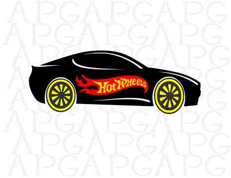Hot Wheels Svg Car Svg Hot Wheels Clipart Car Clipart Etsy