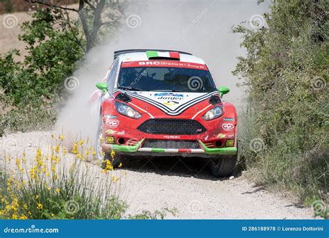 Ford Fiesta ST Car on Rally Race Editorial Stock Photo - Image of ...