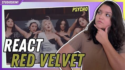 REACT PSYCHO RED VELVET REAGINDO PELA PRIMEIRA VEZ YouTube