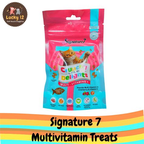 Signature 7 Multivitamin Treats For Cats 50g Shopee Philippines