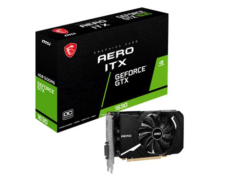 GeForce® GTX 1630 AERO ITX 4G OC