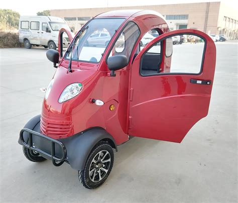 4 Wheel Electric Cabin Handicapped Scooter Enclosed Mobility Scooter With Cabin Buy Electr