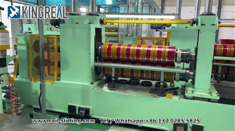 double slitter head steel coil slitting machine automatic metal coil