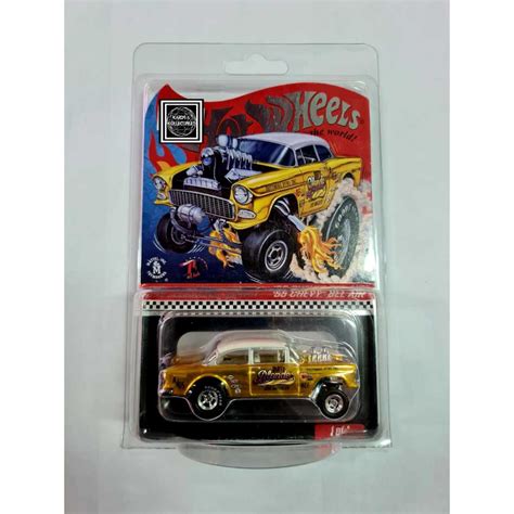 Hot Wheels Red Line Club Rlc 55 Chevy Bel Air Gasser Blondie Shopee Malaysia