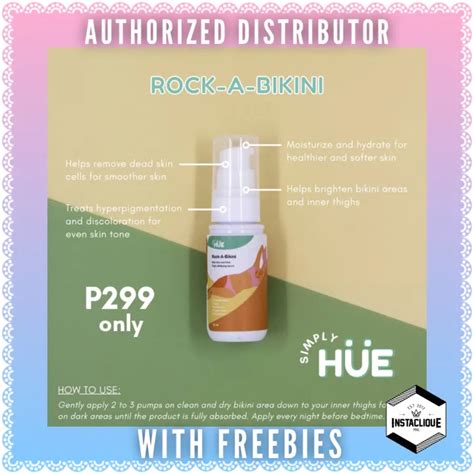 Simply HUE Rock A Bikini Bikini Area And Inner Thighs Whitening Serum Lazada PH