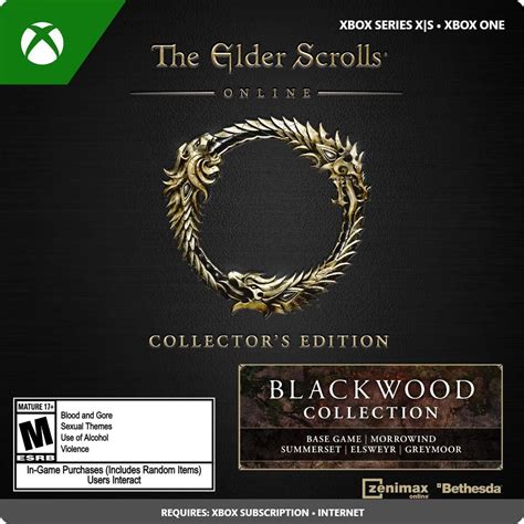 The Elder Scrolls Online Collection Blackwood Collectors Edition