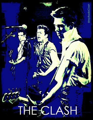 The Clash Band Poster