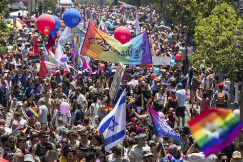PHOTOS Tel Aviv Gay Pride Parade In Israel