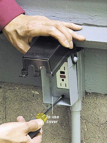 How To Run An Outdoor Electrical Outlet