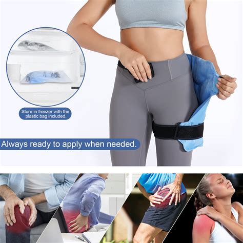 Revix Hip Ice Pack Wrap For Bursitis Pain Relief Reusable Cold Pack For